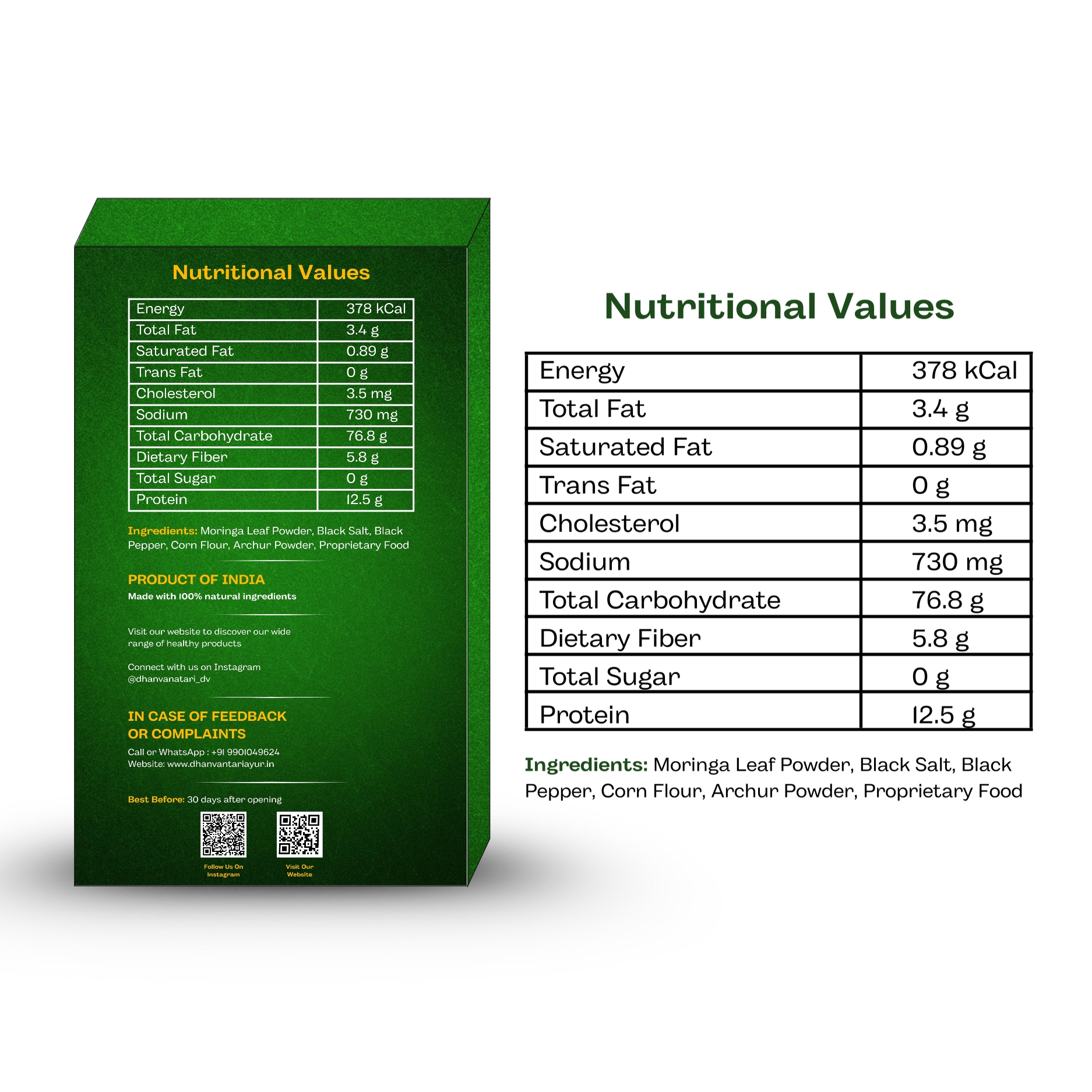 Moringa Soup - 100gms - Image 4