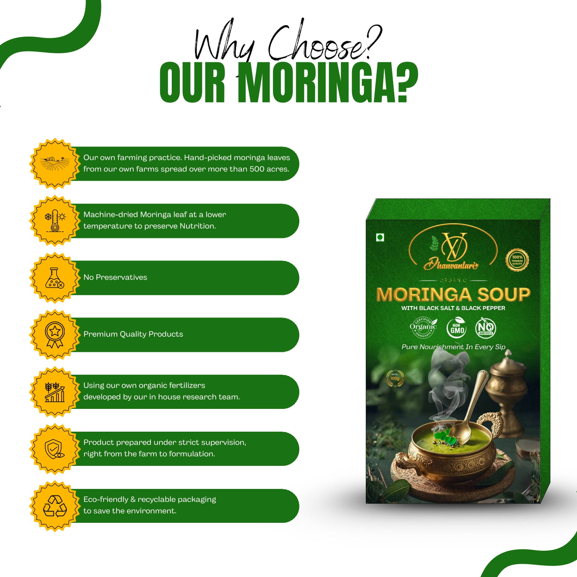 Moringa Soup - 100gms - Image 3